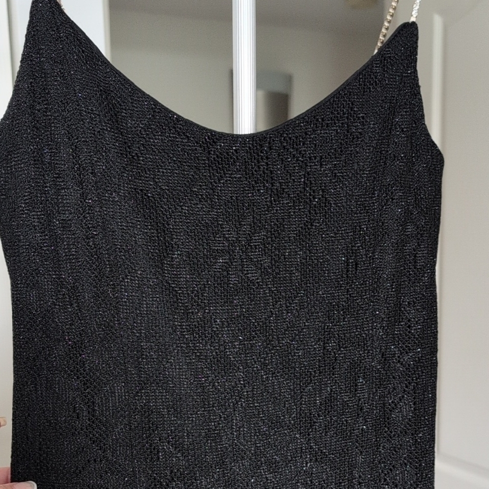 Night Way Collections Black Slip Maxi Dress - Picture 4 of 6